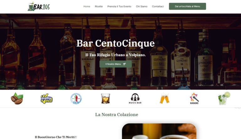 bar105 homepage